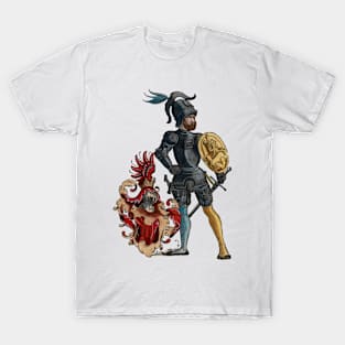 Medieval Knight from Augsburg Germany T-Shirt